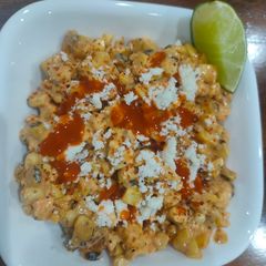 A picture of Corn Elote.