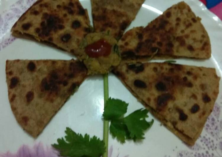 Easiest Way to Prepare Quick Chana dal paratha