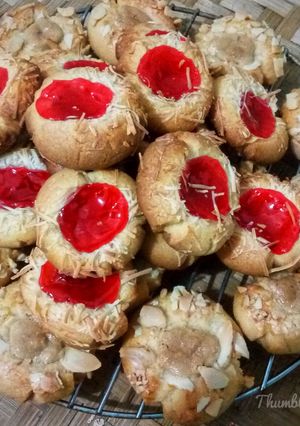 Foto resep Strawberry dan Tiramisu ThumbPrint