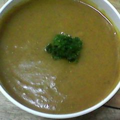 Roasted Butternut Squash Soup A picture of Roasted Butternut Squash Soup.