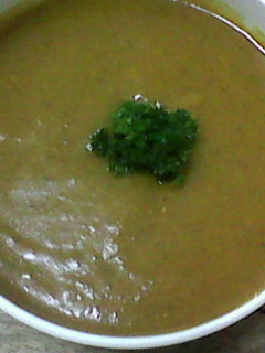 A picture of Roasted Butternut Squash Soup.