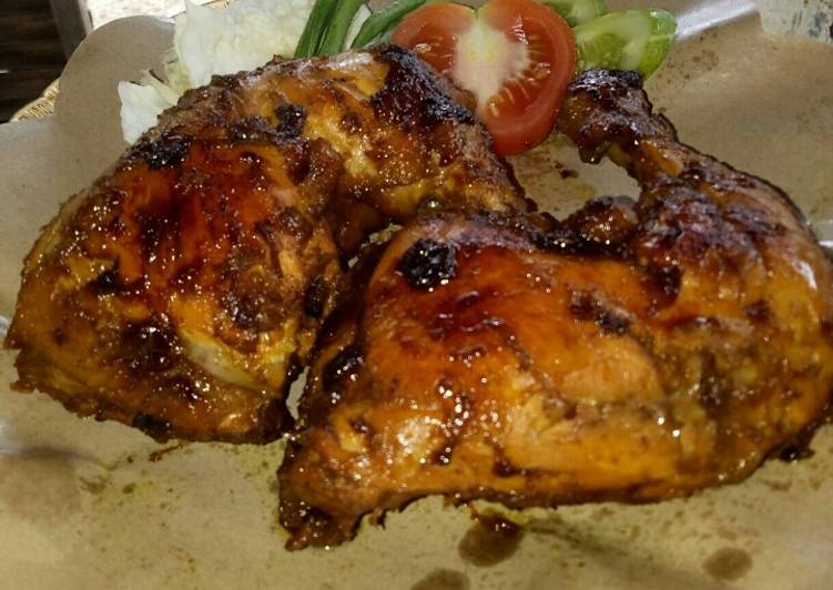 Langkah Mudah untuk Membuat Ayam bakar kecap ❤ yang Lezat Sekali