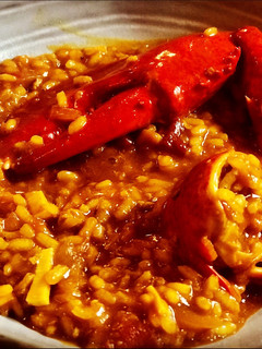 Una foto de Arroz con bogavante 🦞