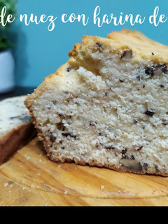 Una foto de Pan de nuez con harina de arroz