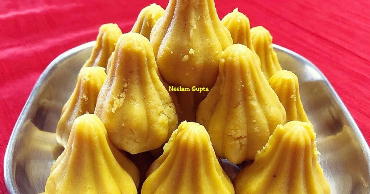 Kesar Mawa Modak Recipe by Neelam Gupta - Cookpad