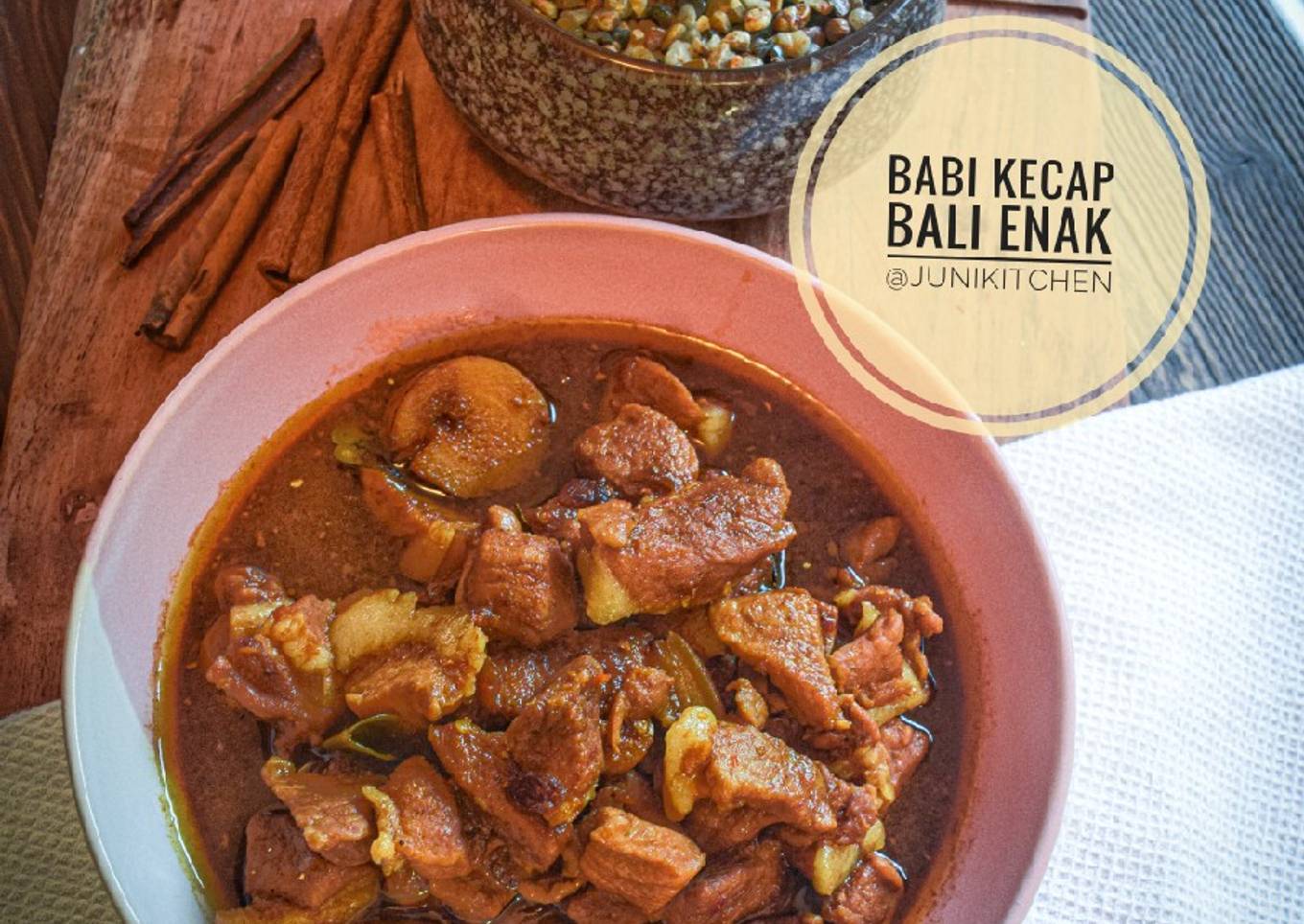 Babi kecap bali enak
