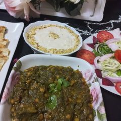 Palak Chany ki daal 😋👍 A picture of Palak Chany ki daal 😋👍.