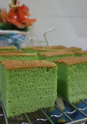 Foto resep Pandan Ogura Cake