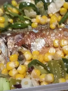 Foto resep Tumis Peda Jagung Cabe Ijo