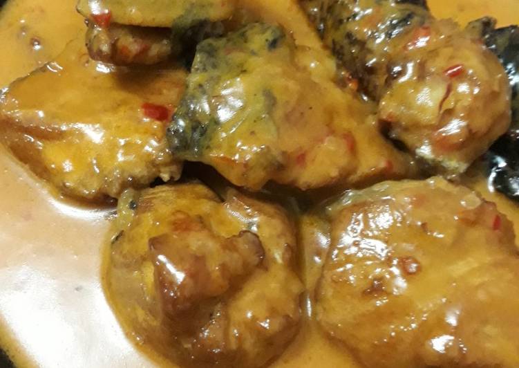Langkah mengolah Gulai Ikan Sambal Terasibotol Lezat