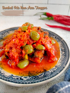 Foto resep Sambal Pete Ikan Asin Tenggiri