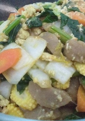 Foto resep Capcay kuah nyemek