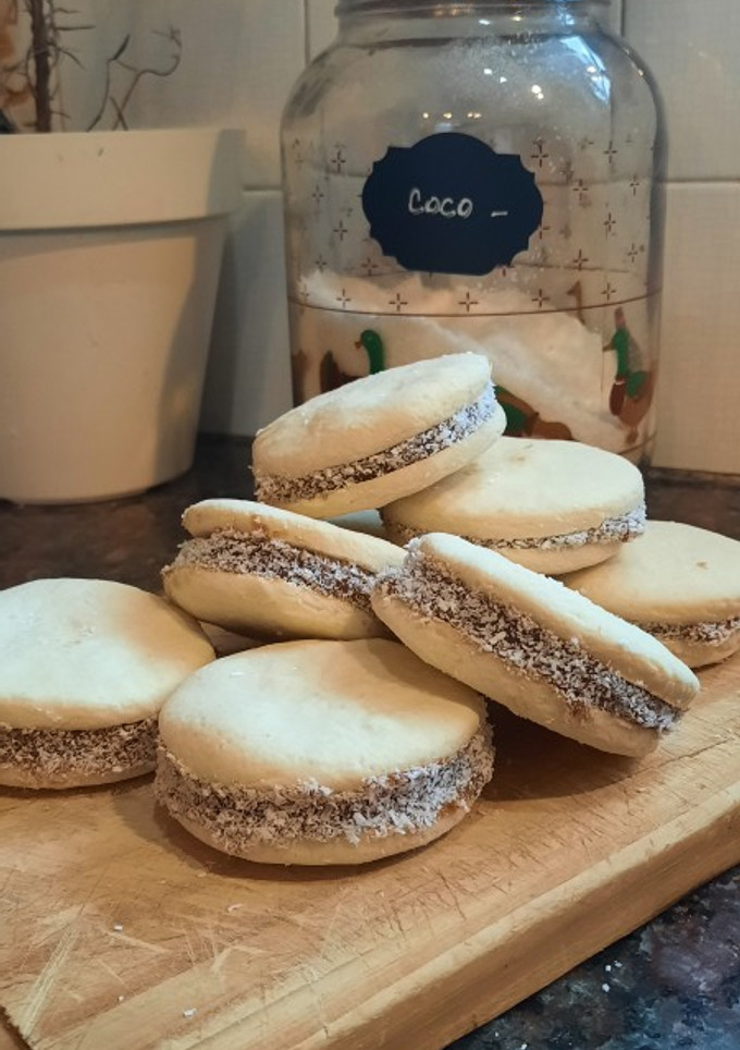 Una foto de Alfajores de maicena