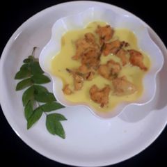 Kadhi pakoda A picture of Kadhi pakoda.