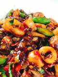 Sambel cute (cumi pete)