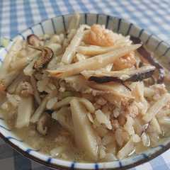 綠竹筍鹹粥-レシピのメイン写真