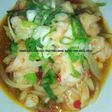 Udang kupas saus tiram pedas manis