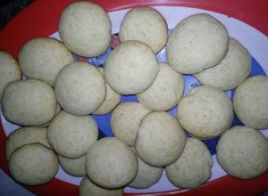 Una foto de Masitas de manzana