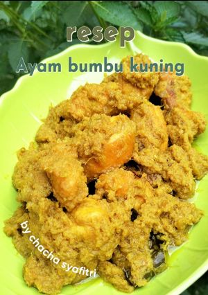 Foto resep Ayam bumbu kuning (bumbu kuning bebek)