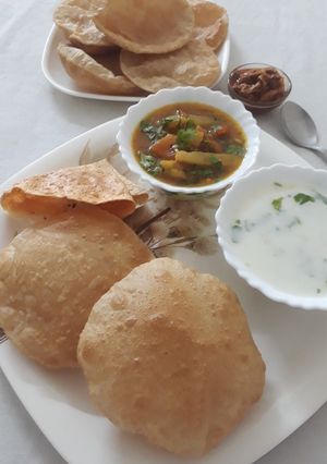 A picture of Puri Sabji (Puri Sabji Recipe).