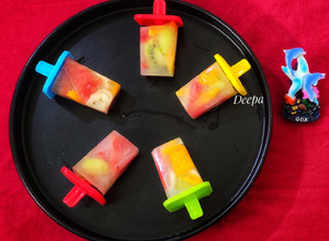 A picture of Mix Fruit-Tender Coconut Water ice Candy.