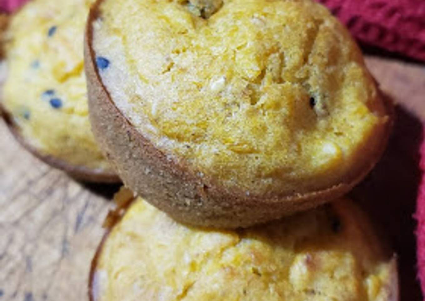 Muffins de calabaza y comino