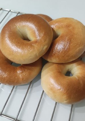 原味貝果 的食譜成品照片