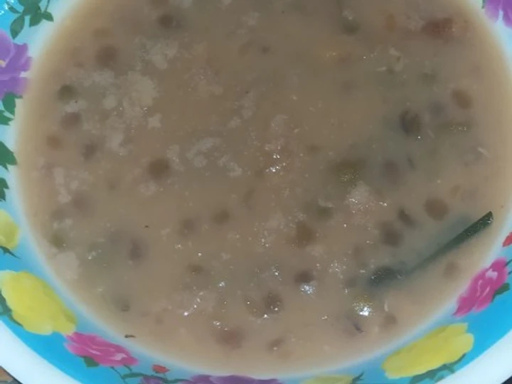 Langkah Gampang Membikin Resep Bubur kacang hijau mutiara jahe yang Uenak Anti Ribet, Mantap Sekali