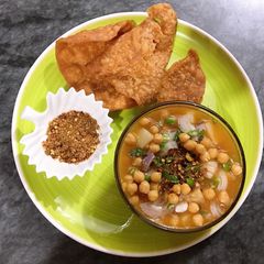 A picture of Kathiya Wari Choley.