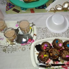 A picture of Chocolate fuchka.