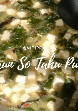 Foto resep Daun So Tahu Putih