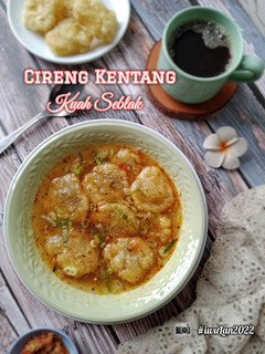 Foto resep Cireng Kentang Kuah Seblak
