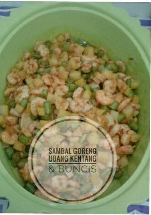 Foto resep Sambal Goreng Udang Kentang & Buncis