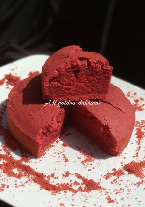 A picture of Red velvet cake (RVC).