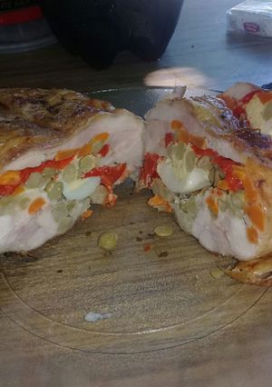 Una foto de Arrollado de pollo