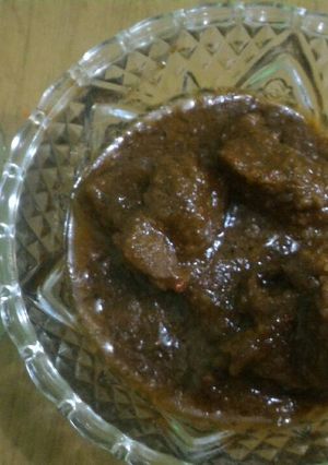 Foto resep Daging bumbu kacang #kitaBerbagi
