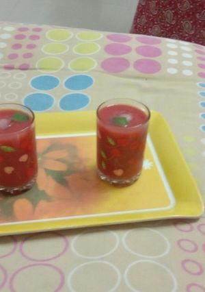 A picture of Watermelon juice.