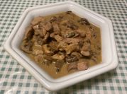 Une photo de saute veau aux olives