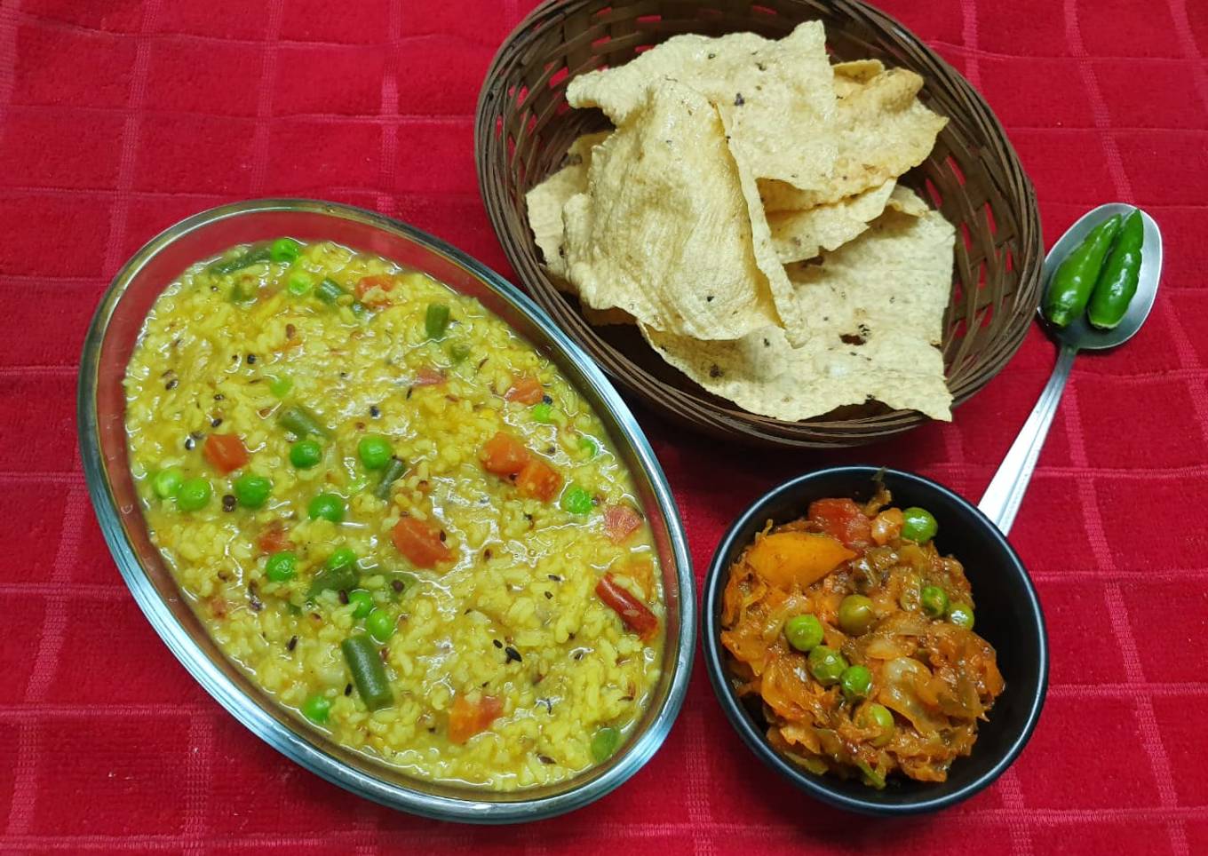 Healthy Mixed Veg Khichdi