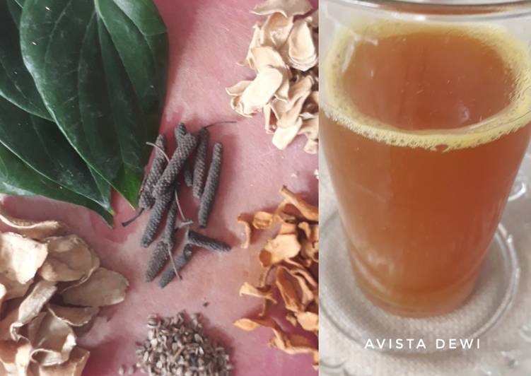 #63. Jamu Khusus Wanita👩 foto resep utama