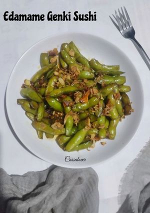 Foto resep Edamame Genki Sushi