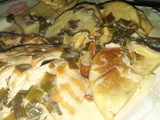 Pollo al verdeo con crema