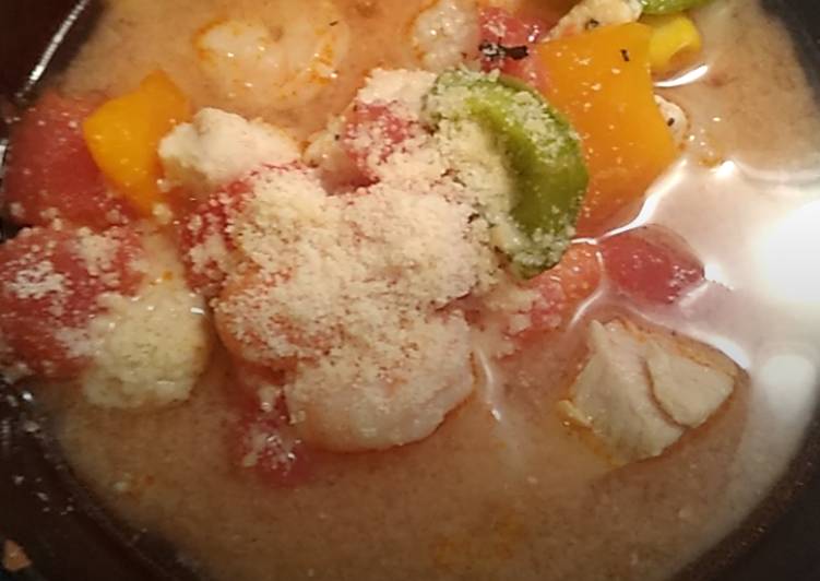 Alex's vegetable soup. 🙂 Alex's vegetable soup. 🙂