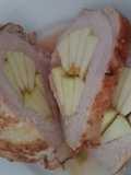 Solomillo relleno de Manzanas