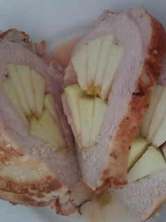 Una foto de Solomillo relleno de Manzanas