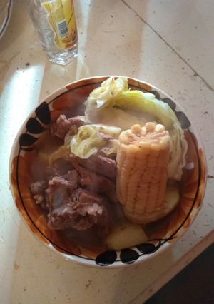 Una foto de Caldo de res (mi estilo)