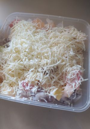 Foto resep Salad buah ala @dapurkecil honey_bee