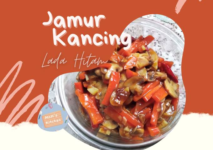 Anti Ribet, Memasak Jamur Kancing Lada Hitam Kekinian