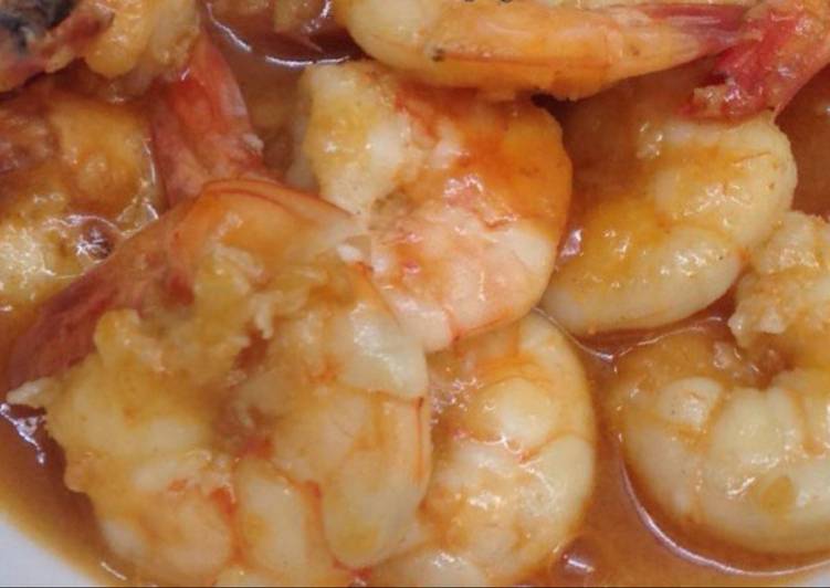 Udang Kupas Saos Asam Manis