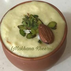 A picture of Makhana Kheer.